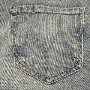 MOTHER The slick It Ankle Fray in color Norway Dude